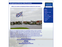 Tablet Screenshot of bungalowparkmarkant.nl